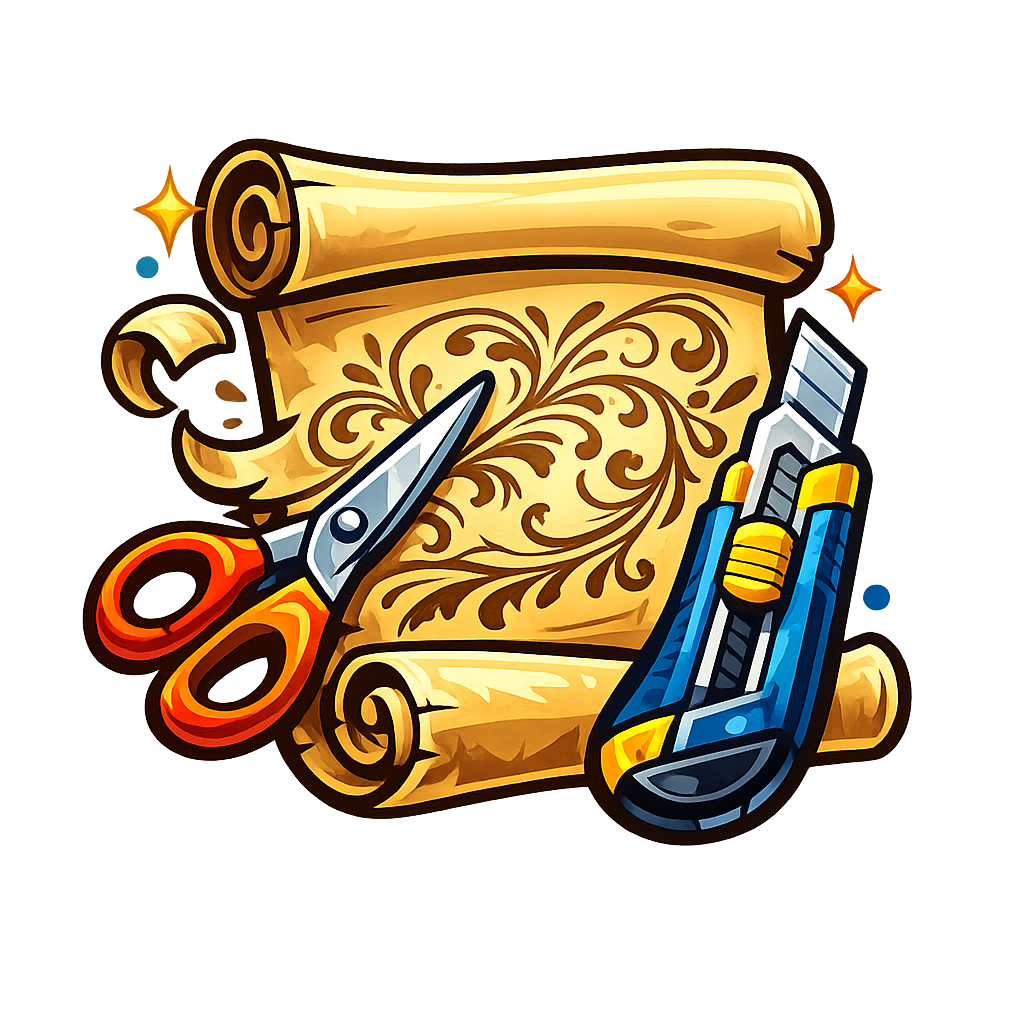 Artistic Scroll Cutting Manual