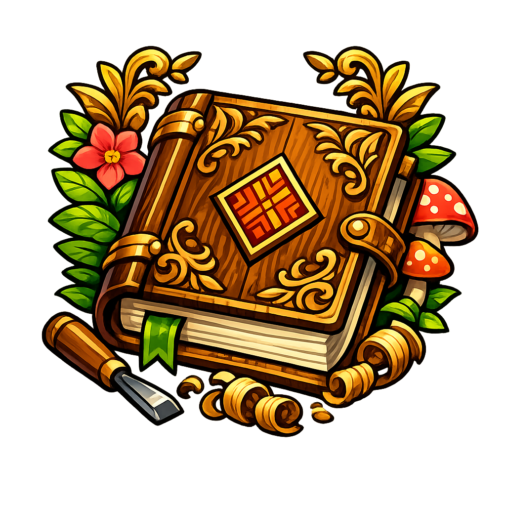 Decorative Wood Pattern Book